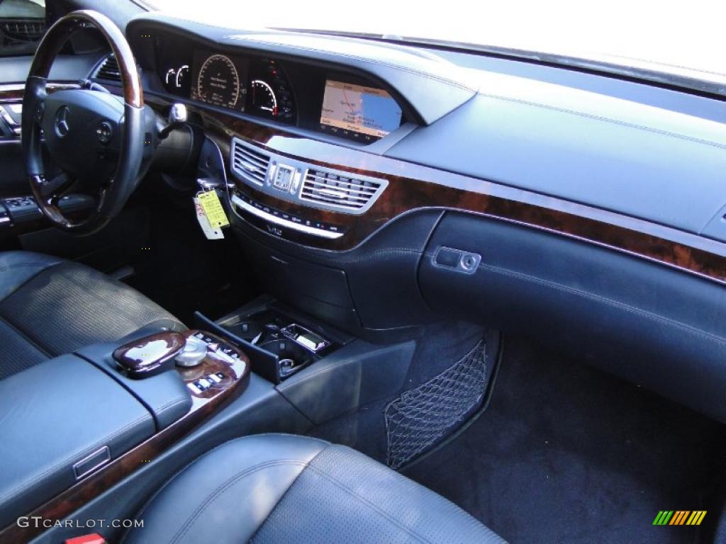 2007 Mercedes-Benz S 65 AMG Sedan Black Dashboard Photo #40550145