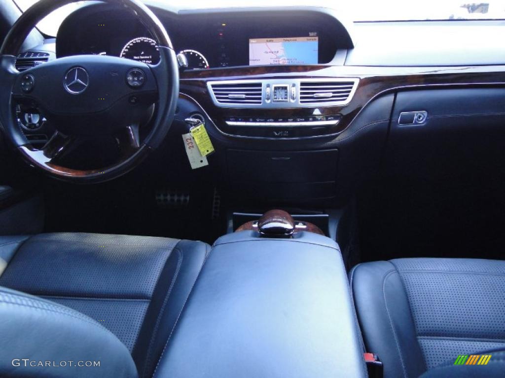 2007 Mercedes-Benz S 65 AMG Sedan Black Dashboard Photo #40550213