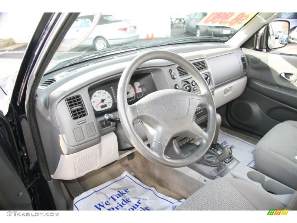 Gray Interior 2002 Mitsubishi Montero Sport LS 4x4 Photo #40550653