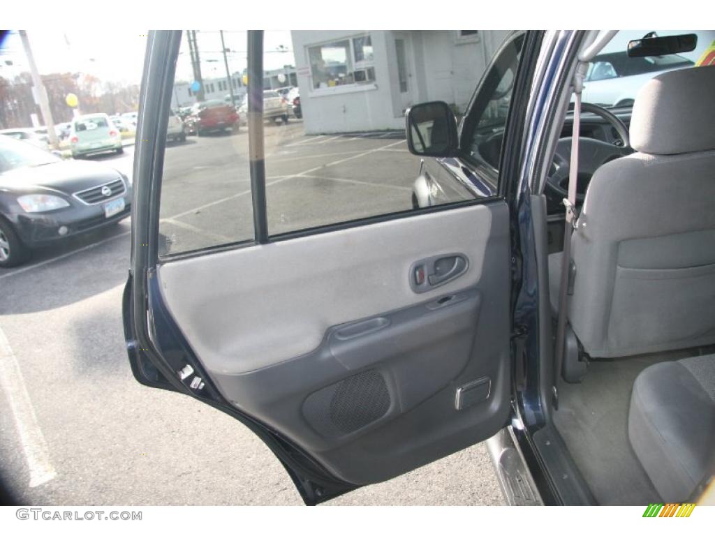 2002 Mitsubishi Montero Sport LS 4x4 Gray Door Panel Photo #40550661