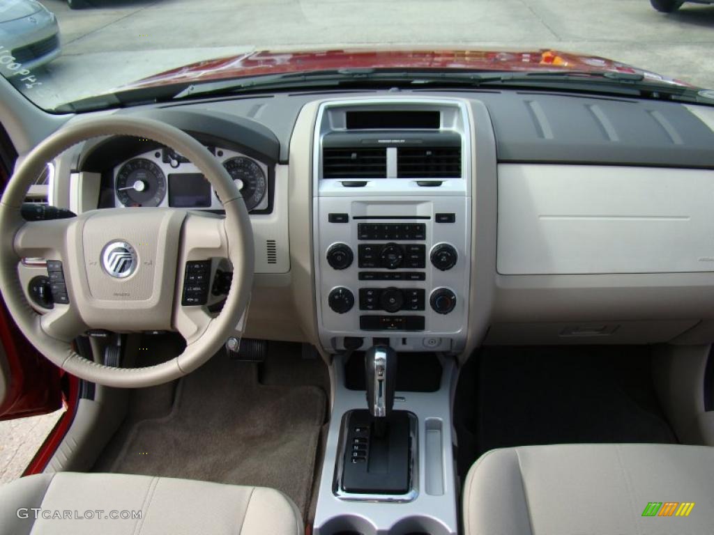 2011 Mercury Mariner I4 Stone Dashboard Photo #40557549