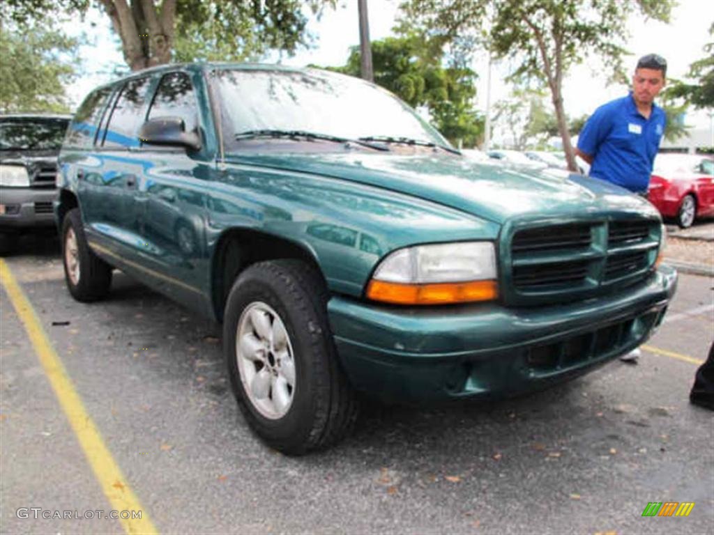 2003 Durango Sport - Timberline Green Pearlcoat / Dark Slate Gray photo #1