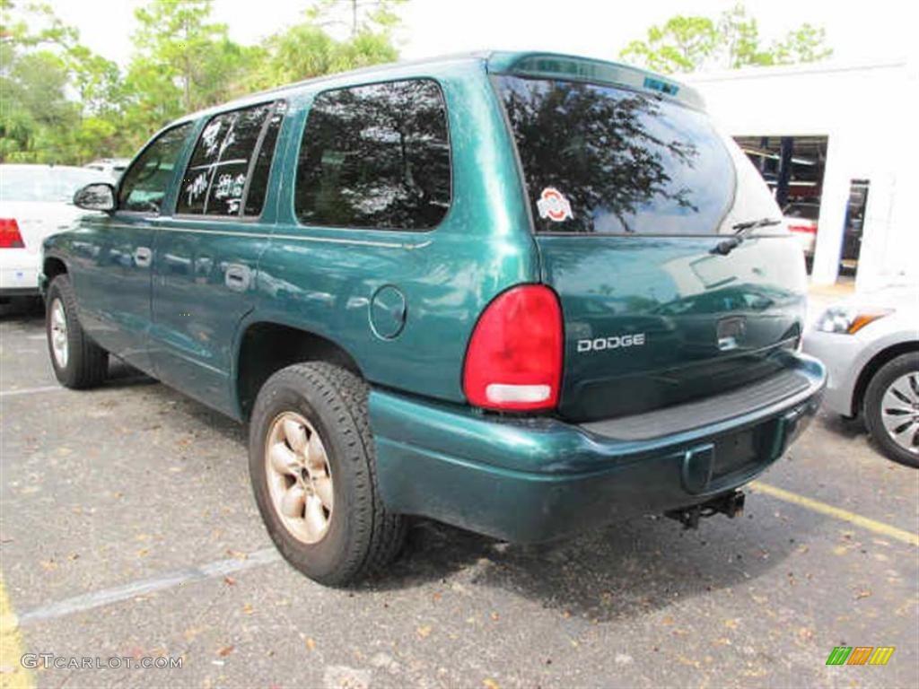 2003 Durango Sport - Timberline Green Pearlcoat / Dark Slate Gray photo #3