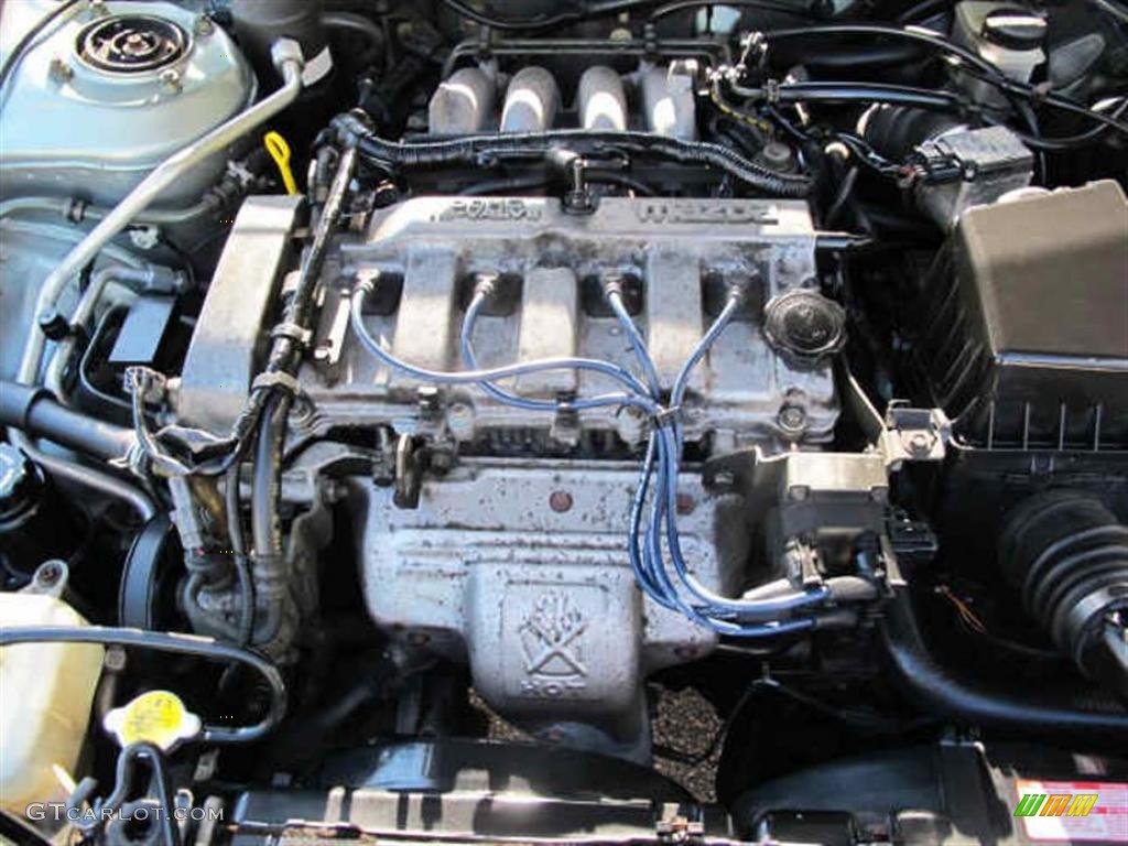 1999 Mazda 626 LX 2.0 Liter DOHC 16-Valve 4 Cylinder Engine Photo #40558581