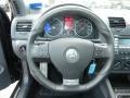 Anthracite Black Leather Steering Wheel Photo for 2009 Volkswagen GTI #40558801