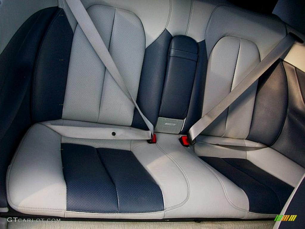 Dark Blue/Ash Interior 2002 Mercedes-Benz CLK 430 Cabriolet Photo #40559333