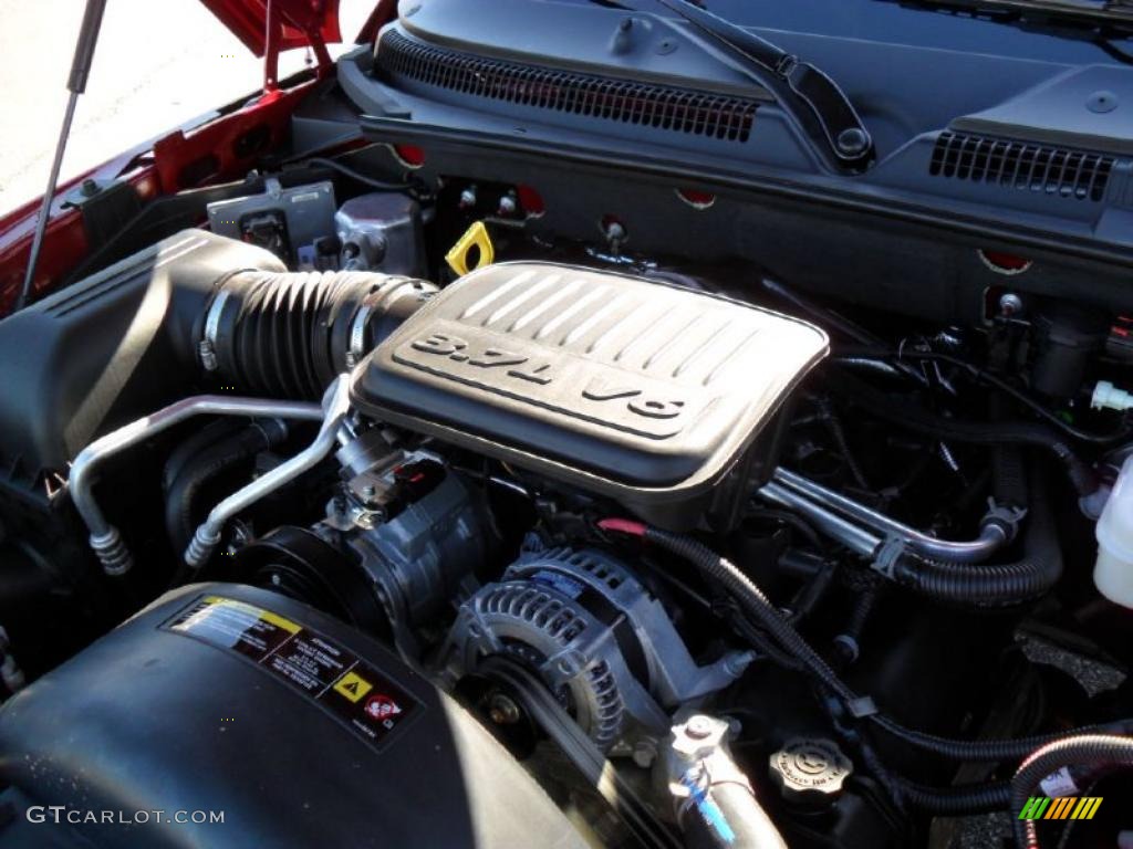 2011 Dodge Dakota Big Horn Extended Cab 3.7 Liter SOHC 12-Valve Magnum V6 Engine Photo #40559961