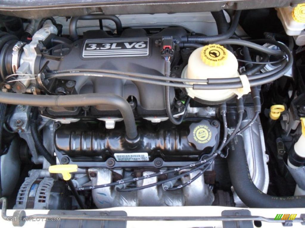 2003 Dodge Caravan SXT 3.3 Liter OHV 12-Valve V6 Engine Photo #40560733