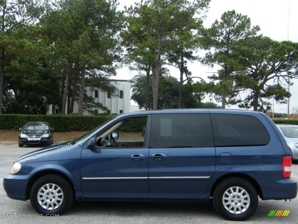 2003 Sedona LX - Blue Sapphire / Gray photo #2