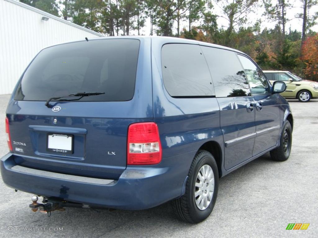 2003 Sedona LX - Blue Sapphire / Gray photo #5
