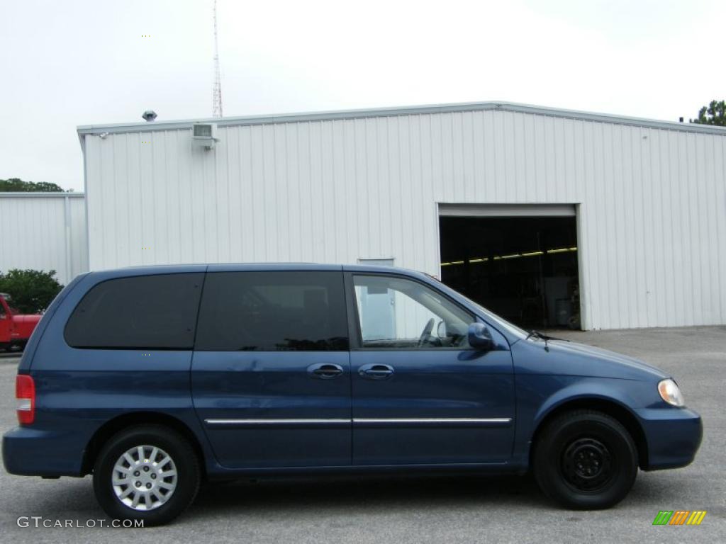 2003 Sedona LX - Blue Sapphire / Gray photo #6
