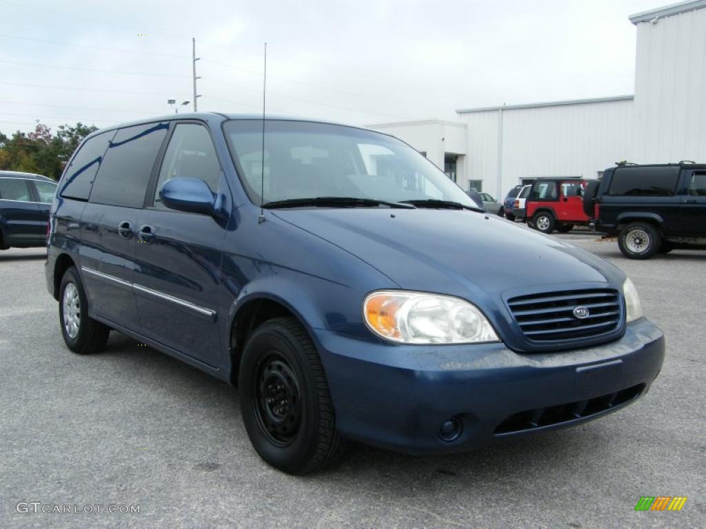 2003 Sedona LX - Blue Sapphire / Gray photo #7