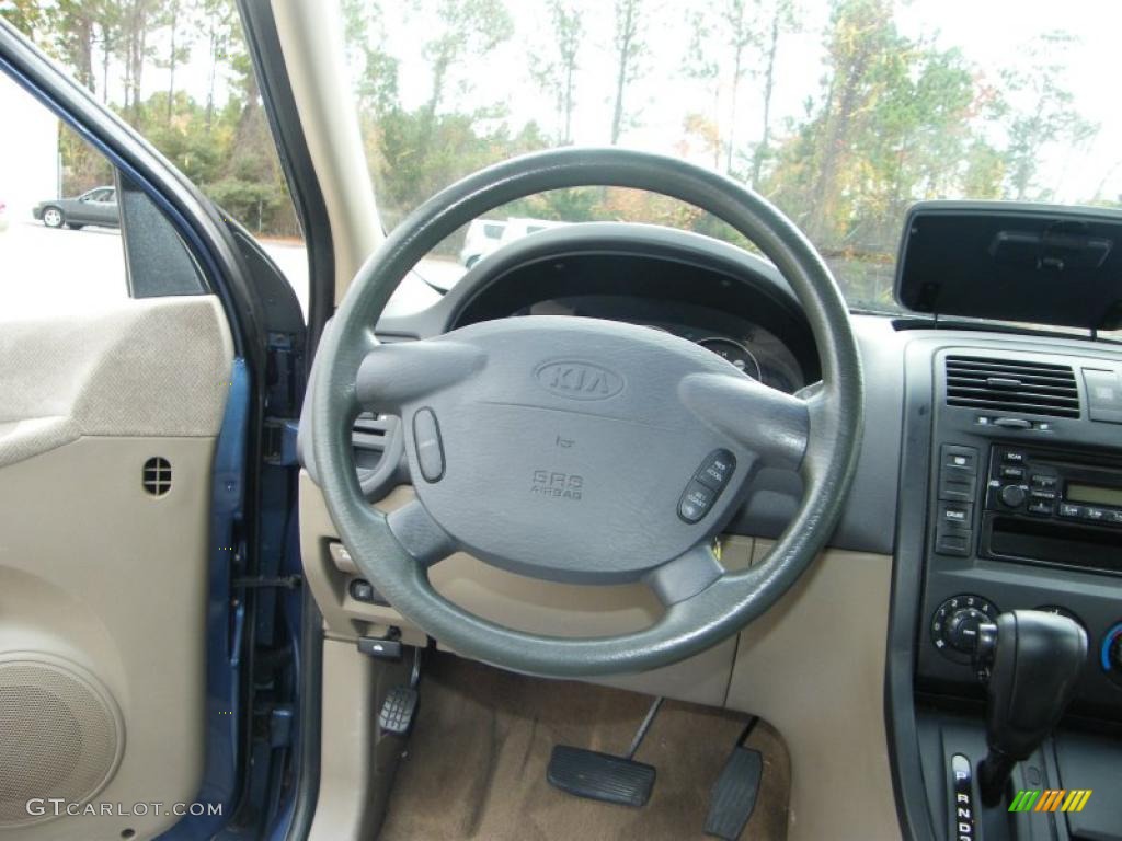 2003 Sedona LX - Blue Sapphire / Gray photo #19