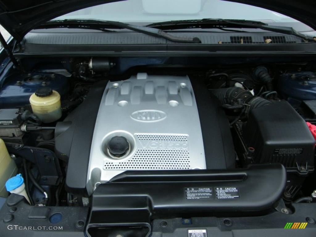 2003 Sedona LX - Blue Sapphire / Gray photo #29