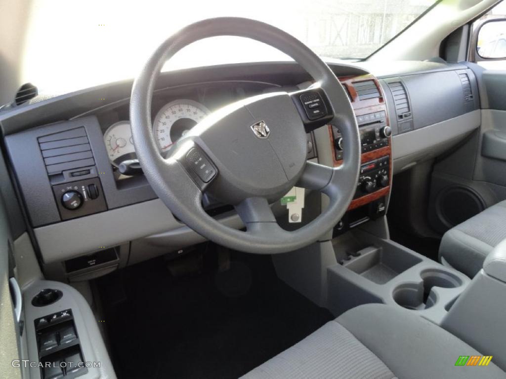 Dark/Light Slate Gray Interior 2008 Dodge Durango SLT 4x4 Photo #40562949