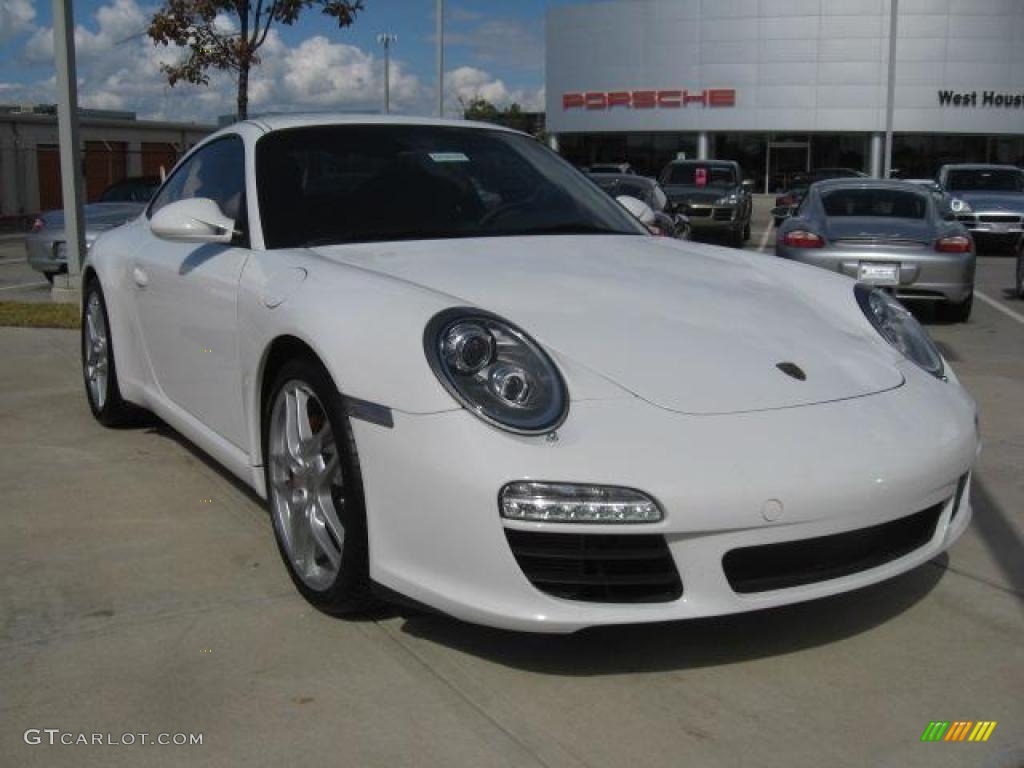 2010 911 Carrera S Coupe - Carrara White / Black photo #1