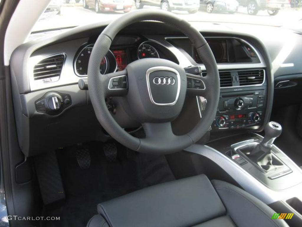 2011 Audi A5 2.0T quattro Coupe Black Dashboard Photo #40565022