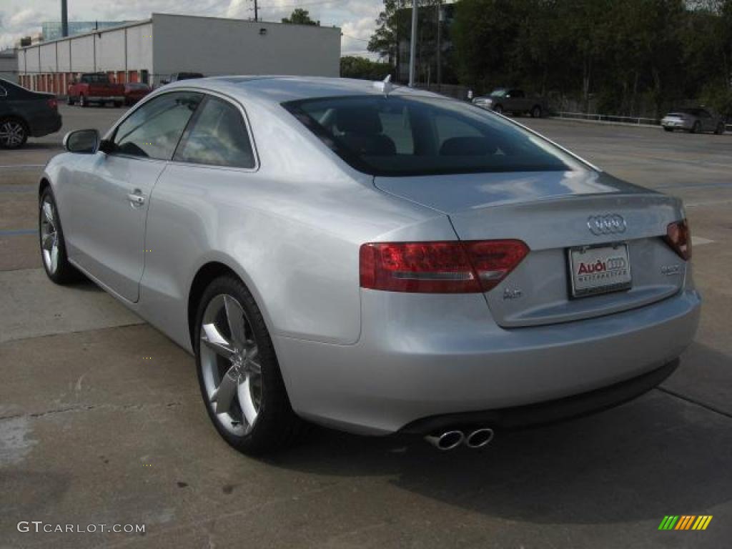 Ice Silver Metallic 2011 Audi A5 2.0T quattro Coupe Exterior Photo #40565058