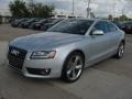 Ice Silver Metallic 2011 Audi A5 2.0T quattro Coupe Exterior