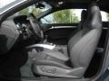Black Silk Nappa Leather 2011 Audi S5 4.2 FSI quattro Coupe Interior