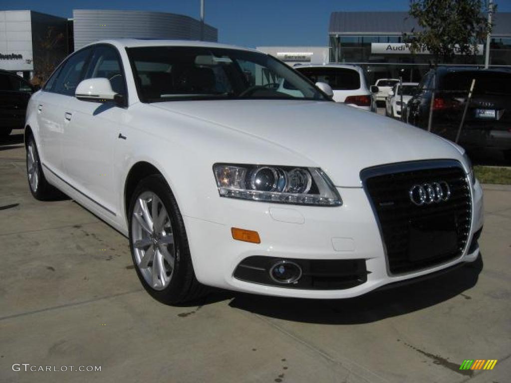 Ibis White 2011 Audi A6 3.0T quattro Sedan Exterior Photo #40565446