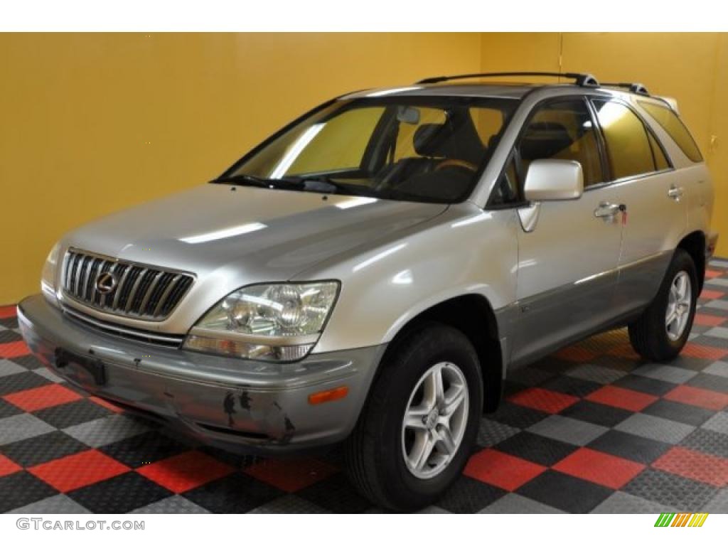 2001 RX 300 AWD - Millennium Silver Metallic / Black photo #2