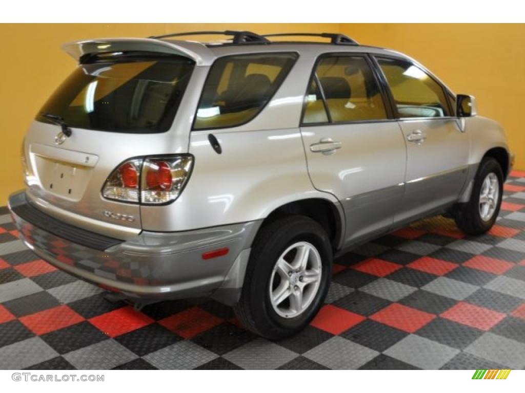 2001 RX 300 AWD - Millennium Silver Metallic / Black photo #4