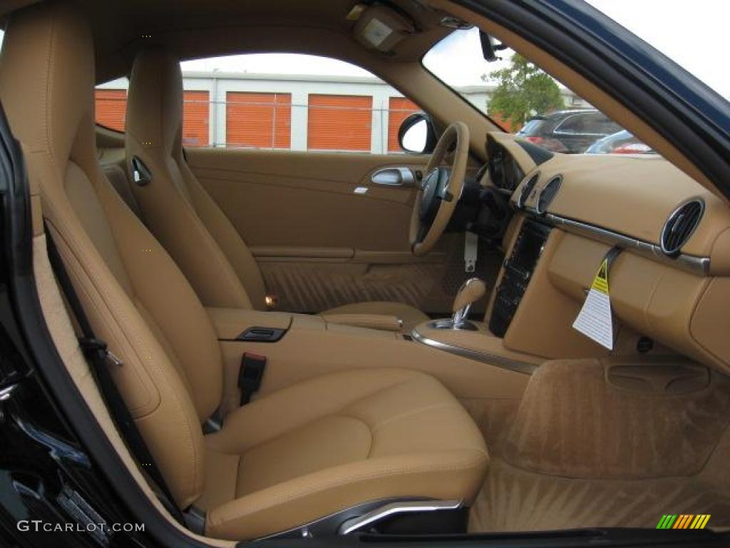 Sand Beige Interior 2011 Porsche Cayman S Photo #40566482