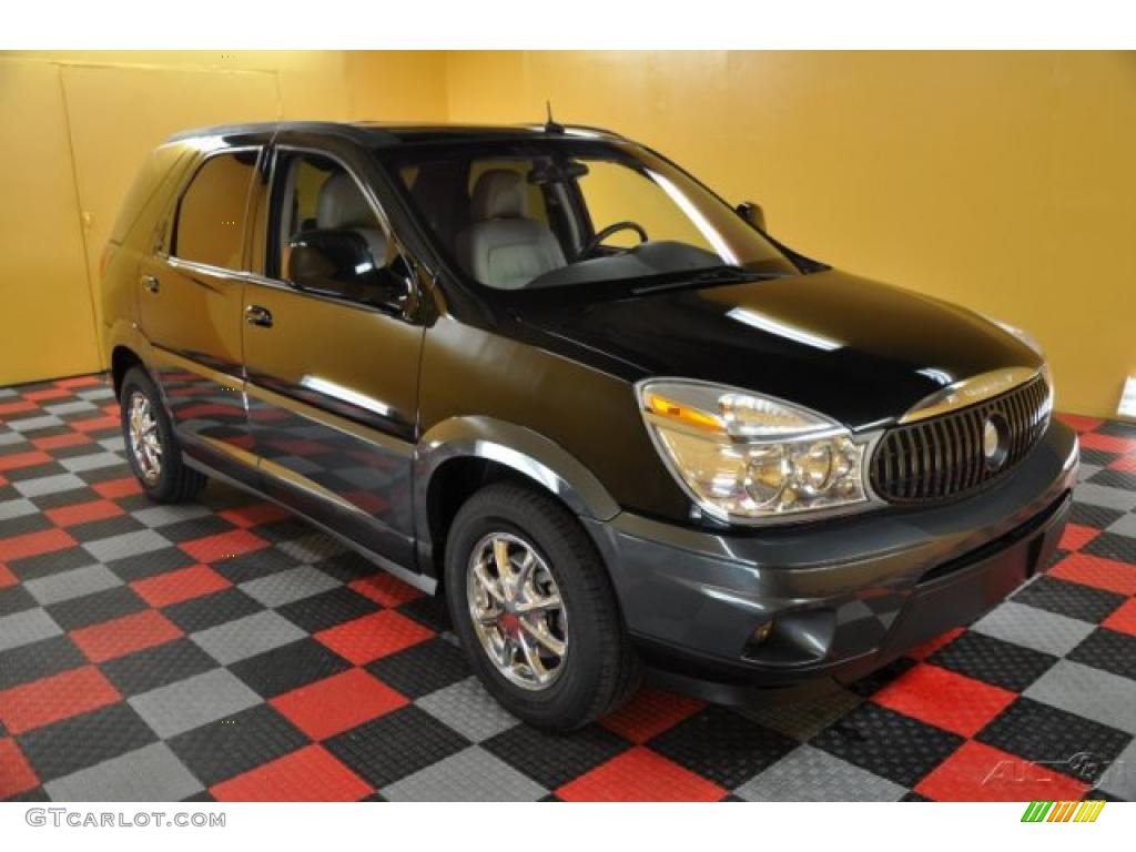 2004 Rendezvous CXL AWD - Black / Light Gray photo #1