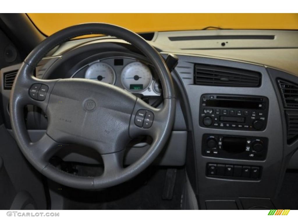 2004 Rendezvous CXL AWD - Black / Light Gray photo #5