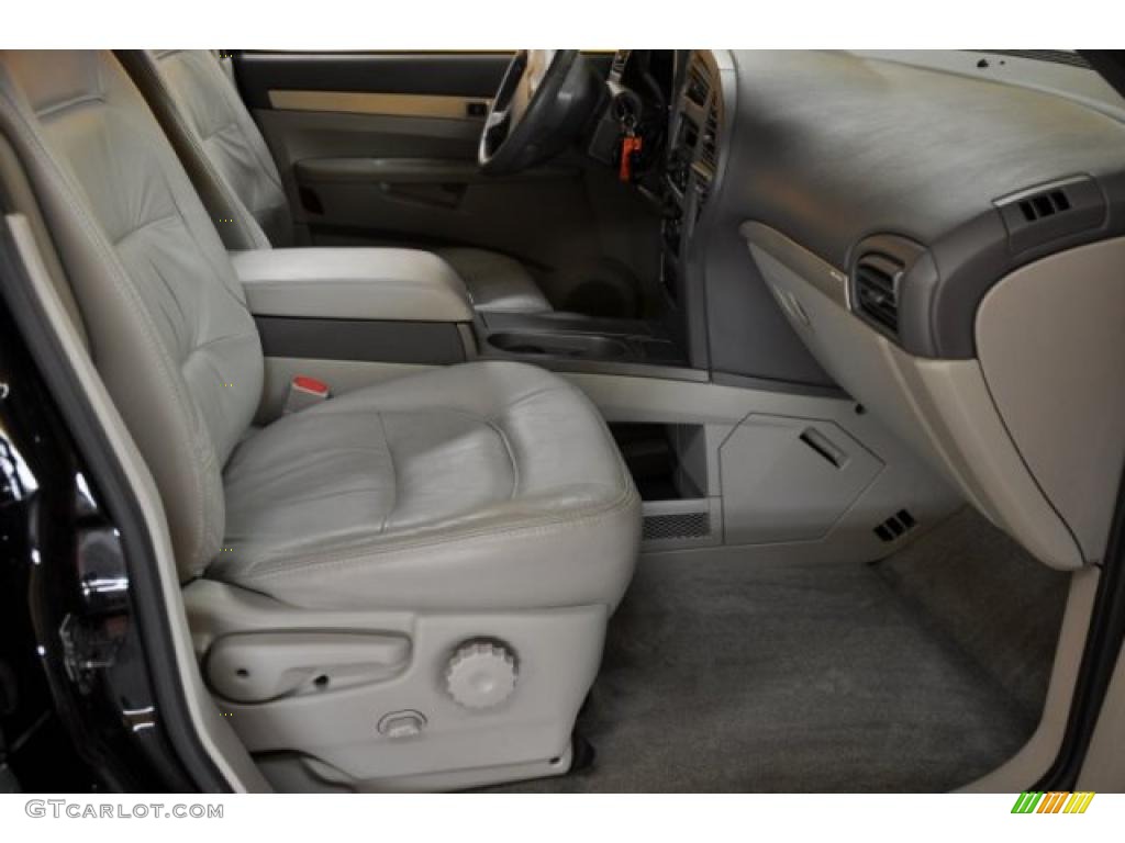 2004 Rendezvous CXL AWD - Black / Light Gray photo #15