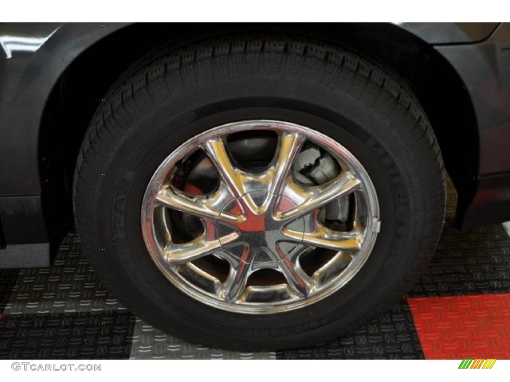 2004 Rendezvous CXL AWD - Black / Light Gray photo #16