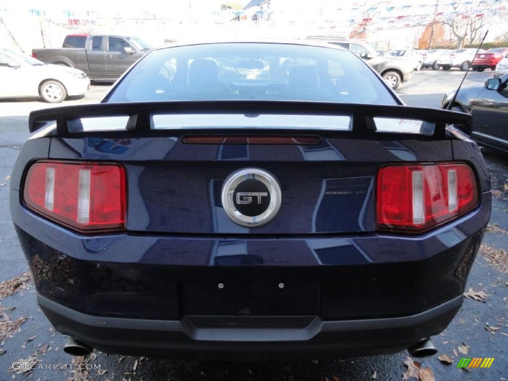 2010 Mustang GT Premium Coupe - Kona Blue Metallic / Charcoal Black/Grabber Blue photo #4