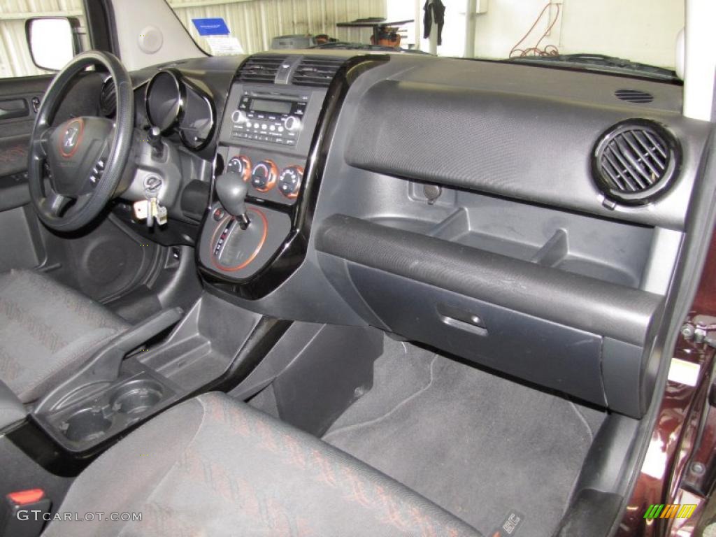 2007 Honda Element SC Black/Copper Dashboard Photo #40567626