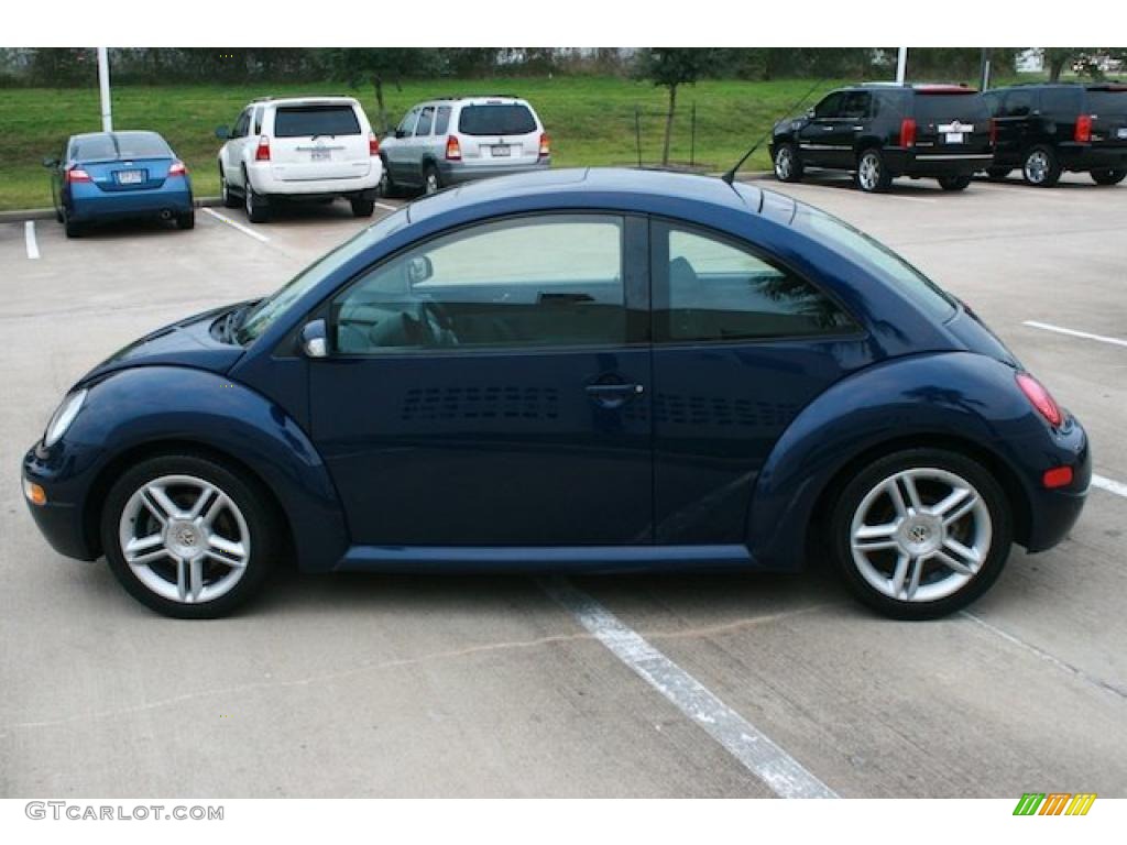 Galactic Blue Metallic 2004 Volkswagen New Beetle GLS 1.8T Coupe Exterior Photo #40568102