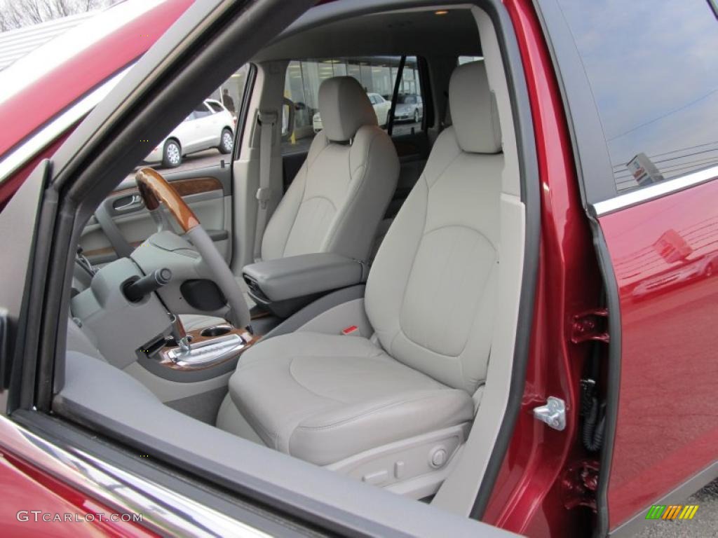 2011 Enclave CXL AWD - Red Jewel Tintcoat / Titanium/Dark Titanium photo #12