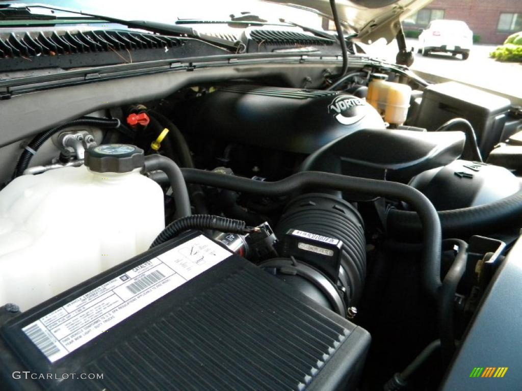 2002 Chevrolet Silverado 1500 LS Extended Cab 4.8 Liter OHV 16 Valve Vortec V8 Engine Photo #40572189