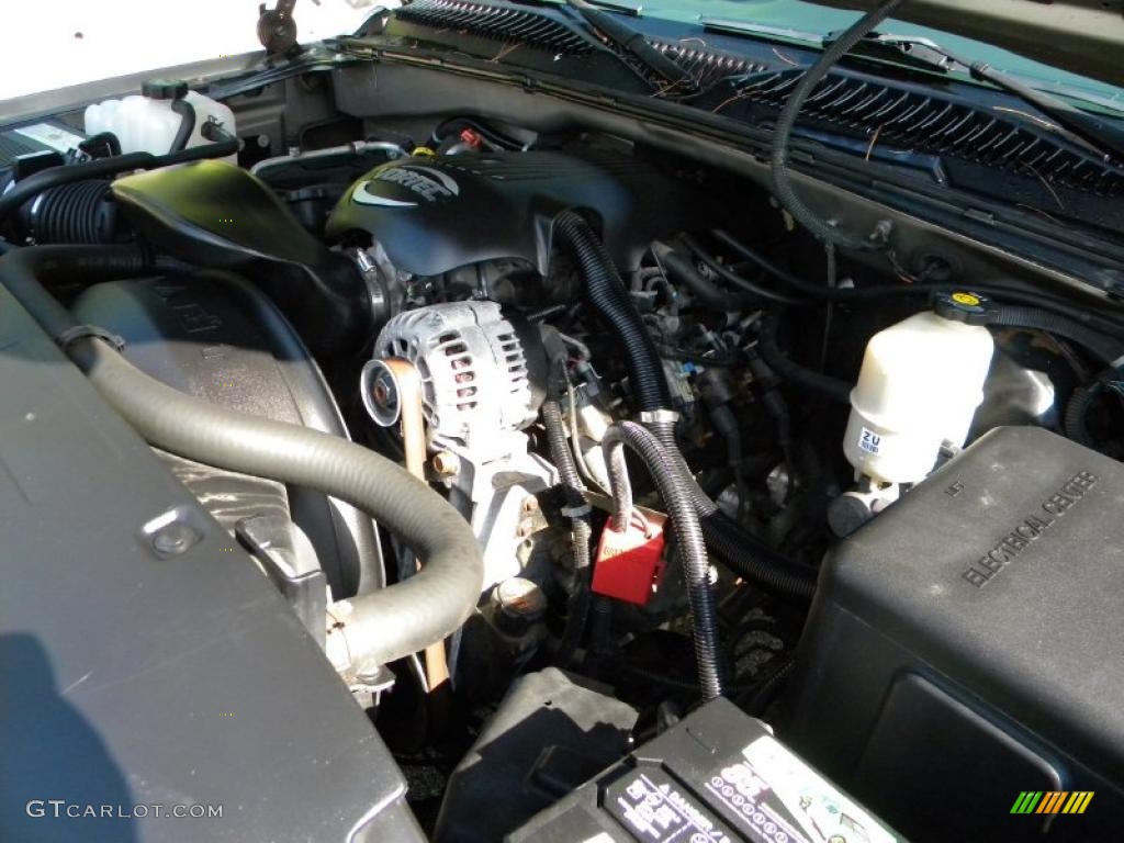 2002 Chevrolet Silverado 1500 LS Extended Cab Engine Photos