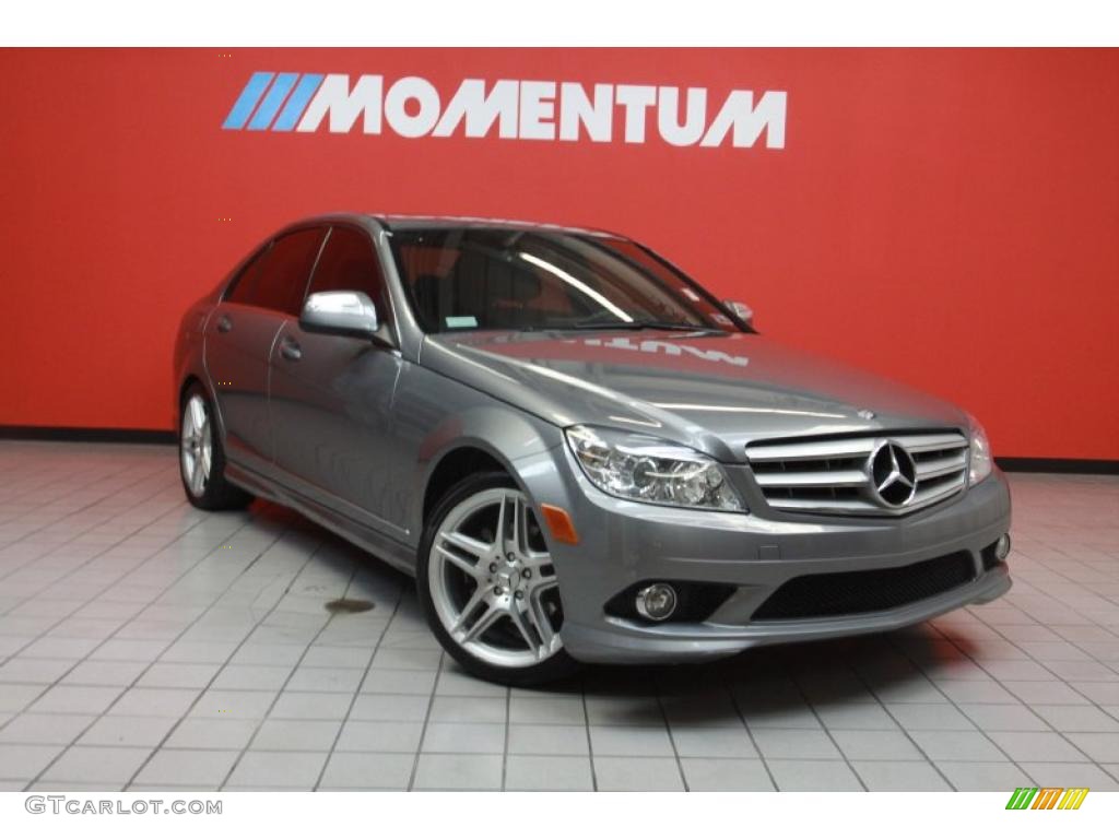 Palladium Silver Metallic 2008 Mercedes-Benz C 300 Sport Exterior Photo #40573073