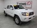 2010 Super White Toyota Tacoma V6 SR5 TRD Sport Double Cab 4x4  photo #20