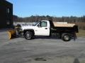 Summit White - Silverado 3500 Regular Cab 4x4 Chassis Plow Truck Photo No. 4