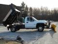 Summit White - Silverado 3500 Regular Cab 4x4 Chassis Plow Truck Photo No. 17