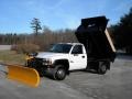 Summit White - Silverado 3500 Regular Cab 4x4 Chassis Plow Truck Photo No. 20