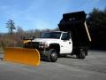 Summit White - Silverado 3500 Regular Cab 4x4 Chassis Plow Truck Photo No. 22