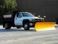 Summit White - Silverado 3500 Regular Cab 4x4 Chassis Plow Truck Photo No. 26