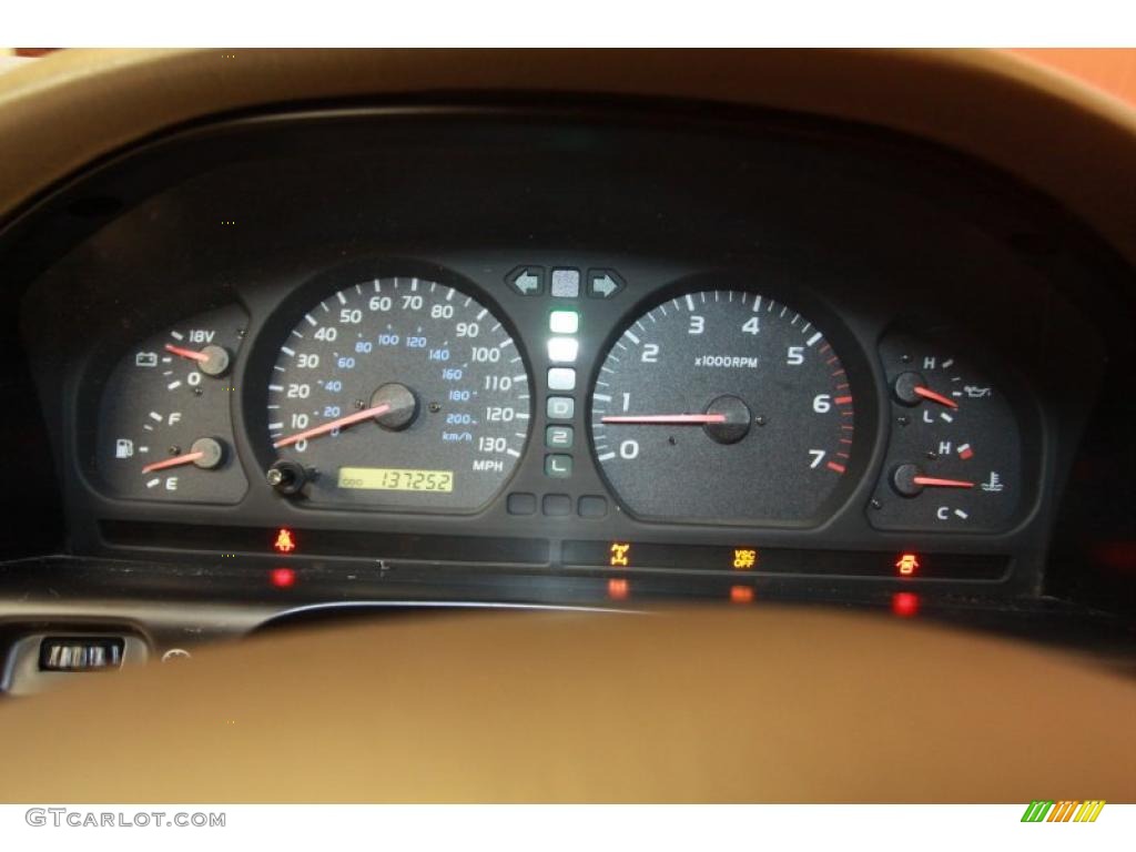 2000 Toyota Land Cruiser Standard Land Cruiser Model Gauges Photos
