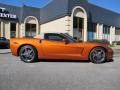 2007 Atomic Orange Metallic Chevrolet Corvette Convertible  photo #8