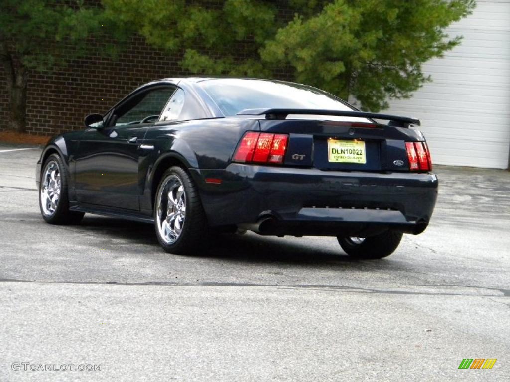 2003 Mustang GT Coupe - True Blue Metallic / Medium Graphite photo #12