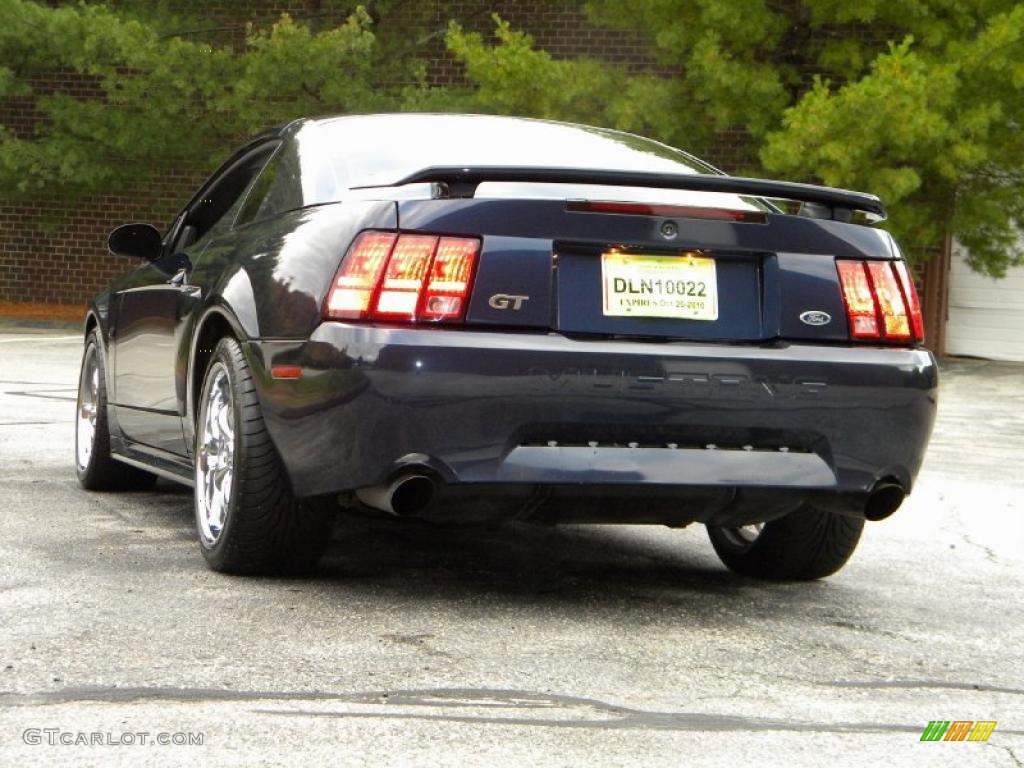 2003 Mustang GT Coupe - True Blue Metallic / Medium Graphite photo #14