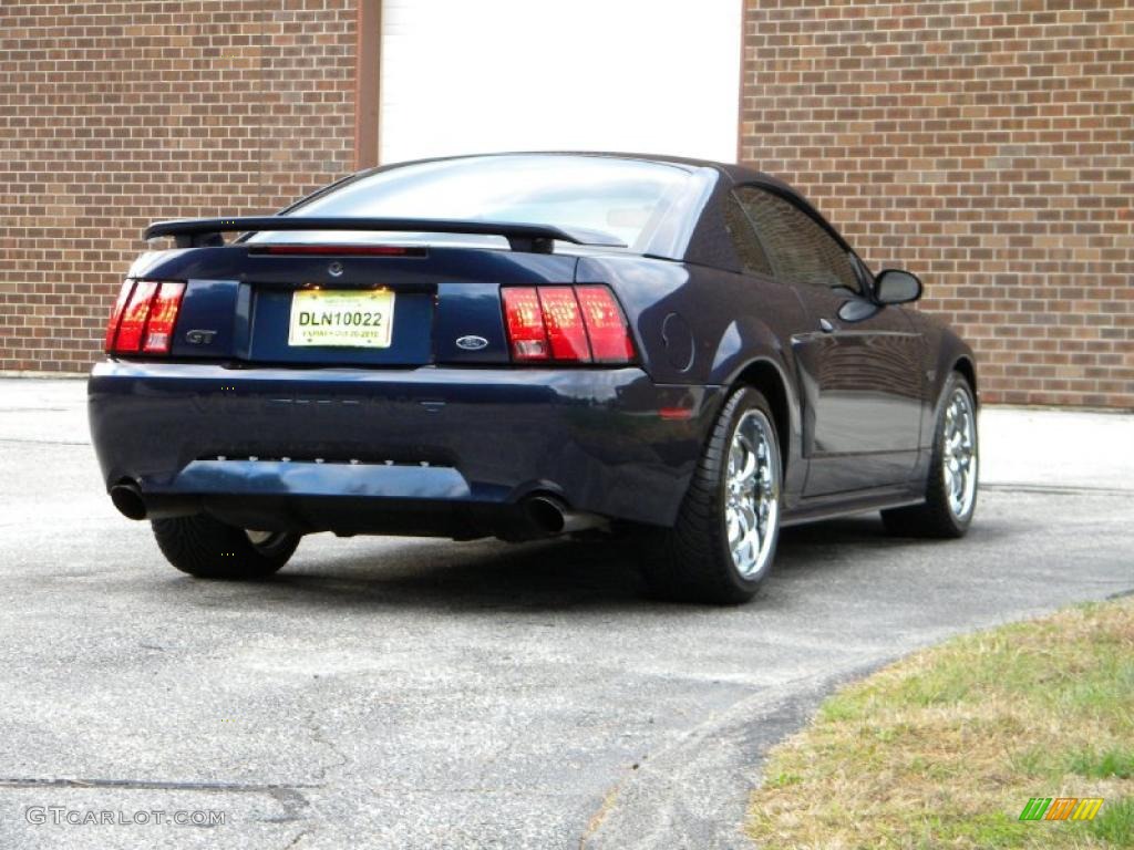 2003 Mustang GT Coupe - True Blue Metallic / Medium Graphite photo #16